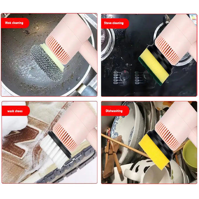 Electric Cleaning Dishwashing Brush